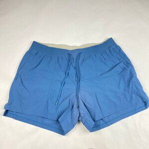 Lululemon Men's Shorts Size XXL Blue - Flaw